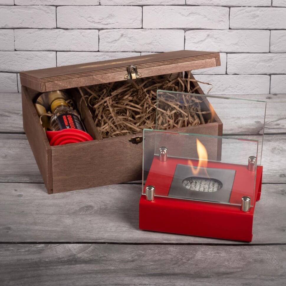Подарочный набор SteelHeat PREMIUM BOX ALBA Красный + деревянная коробка + стартовый комплект Подарочный набор SteelHeat PREMIUM BOX ALBA Красный + деревянная коробка + стартовый комплект