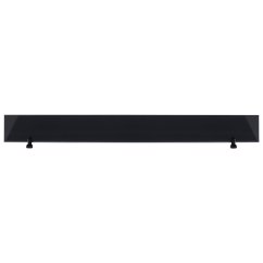 Декоративное стекло для 3D FireLine 1200 черное Lacobel