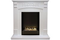 Биокамин в портале Firezo Sorrento Белый дуб, стандарт