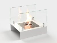 Биокамин настольный Lux Fire "Арлекино" М (белый)